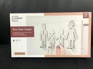 ikea ormari za sobu: LIVARNO Home “Over Door Hooks” – praktičan držač za kačenje preko — 1