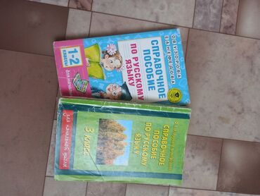 Книги, журналы, CD, DVD: Справочники по русскому языку 1-2 класс и 3 класс