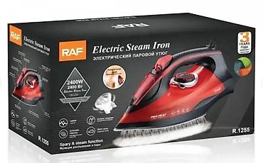 ipone 12 pro max: RAF Electric Steam Iron R-1255 – buxarlı ütü - Güc: 2400 W – sürətli — 1