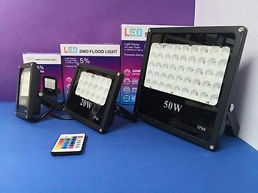 straus trimer: Akcija SLIM LED Reflektori RGB+W 10w/20w/30w/50w. AKCIJA NOVOGODIŠNJI — 5