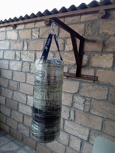 Boks kisələri: Boks və kikboks üçün tam məşq dəsti - Asma boks kisəsi: LEGE asqılı — 1