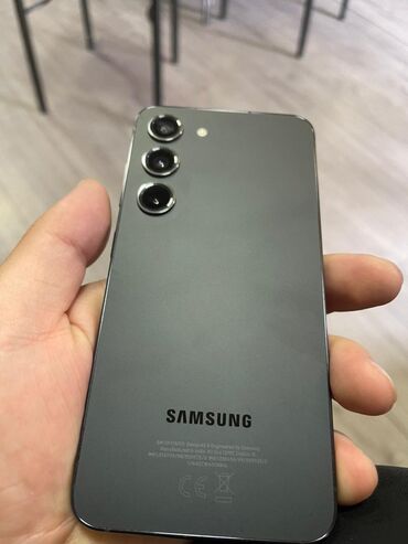 самсунг телефон ош: Samsung Galaxy S23, Новый, 256 ГБ, цвет - Черный, 1 SIM, 2 SIM