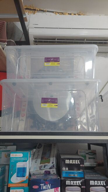 Yemək konteynerləri: Şəffaf plastik saxlama qutuları – qapaqlı və kilidli Məhsul təsviri — 22