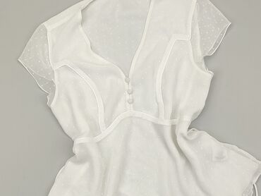 bluzki z koronka białe: Блуза жіноча, Next, L, стан - Дуже гарний