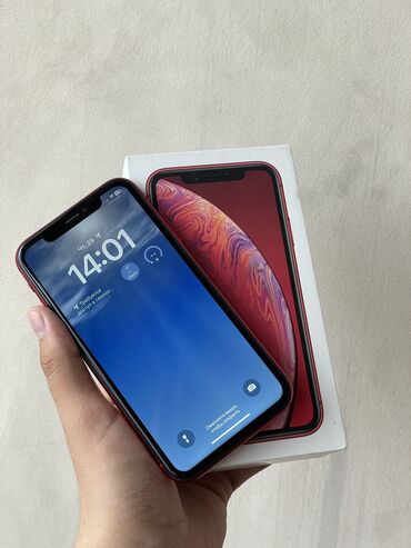 �������������������� ���������������� �� ������������������ �������������� ������������������������ ������������������ ������ ����������: IPhone Xr, Б/у, 256 ГБ, Красный, Зарядное устройство, Чехол, Кабель, 79 %