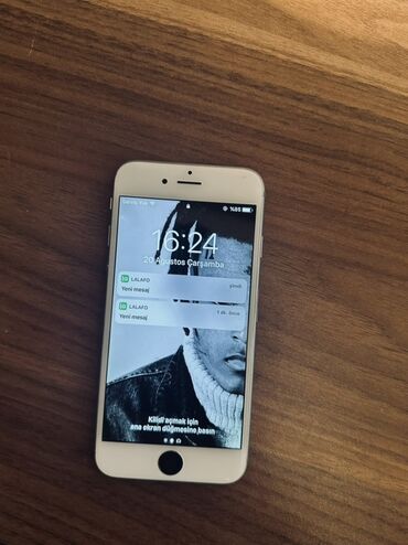 iphone x qiymeti world telecom: IPhone 6, 16 ГБ, Серебристый, Отпечаток пальца