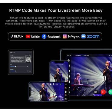 Digər foto və video aksesuarları: Cinetreak Mixer Live 💠 Brend: Cinetreak 💠 Model: Mixer Live 💠 Rəng — 12