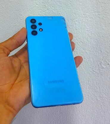 флай телефон за 3000: Samsung Galaxy A32, 128 GB, rəng - Mavi