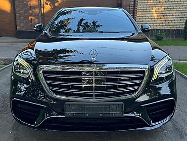 mercedes s63: Mercedes-Benz S-class AMG: 2019 г., 4 л, Автомат, Бензин, Седан — 2