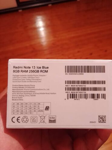 redmi note 9 pro 128 gb qiymeti: Xiaomi 13 Pro, 256 GB, rəng - Göy