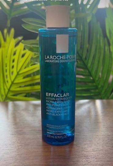 kosmetika səbəti: La Roche-Posay Effaclar Astringent Lotion Micro-Exfoliante – qara — 1