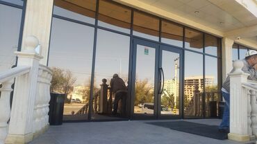 Алюминиевые окна на заказ: Алюминиевый тамбур. Стеклянный тамбур. Тамбур стеклянный. Тамбур — 14