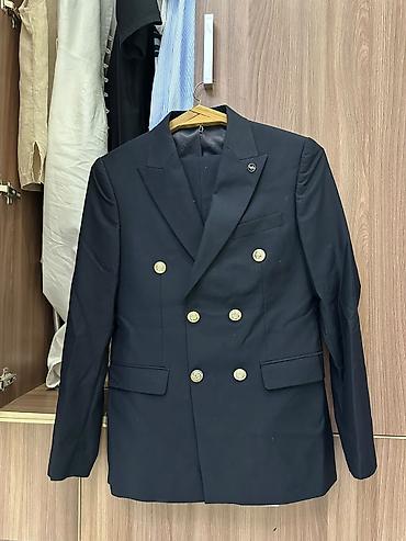 gestalt blazer: Двубортный мужской пиджак ZUGI - Модель: 600, серия 44/54 (указано на — 4