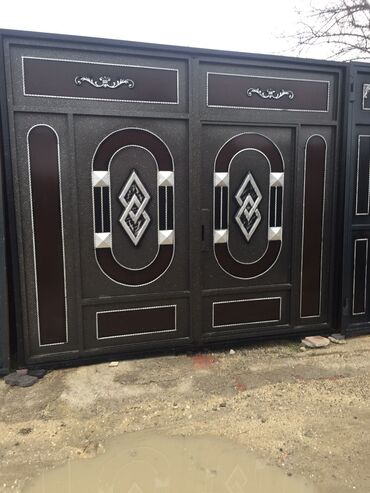 Həyət darvazaları: Istənilən növdə, istənilən ölçüdə dəmir darvazaların nağd və kreditlə — 17