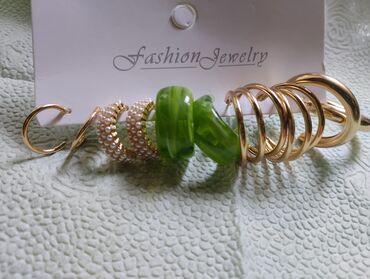 Sırğalar: Qadınlar üçün çoxparçalı sırğa dəsti Məzmun: - “Fashion Jewelry” — 5