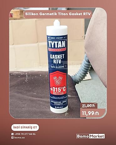 Silikon Germetik TYTAN Professional Gasket RTV - 100% silikon əsaslı