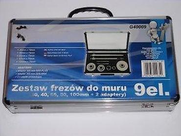 Setovi ručnog alata: GEKO set za bušenje zidova – 9 delova (model G40009) Profesionalni — 9