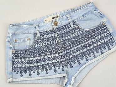 denim boot: Topshop Moto, Szorty damskie, rozmiar M — 1