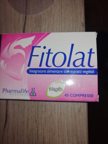 Fitolat tablete
Fali 6 tableta iz pakovanja.
Rok trajanja do 2026