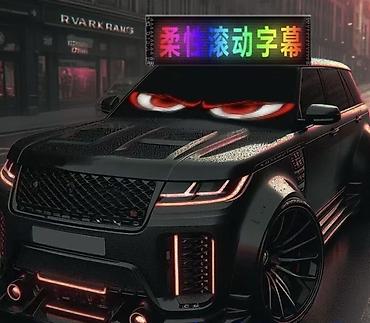 r bit: Гибкий светодиодный экран “Глаза” для автомобиля - Назначение — 6
