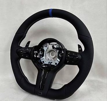 M Sport üslubunda çoxfunksiyalı avtomobil sükanı - Material: yuxarı