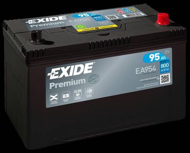 akumlyator kreditle: Exide, 95 ah, Orijinal, Fransa, Yeni