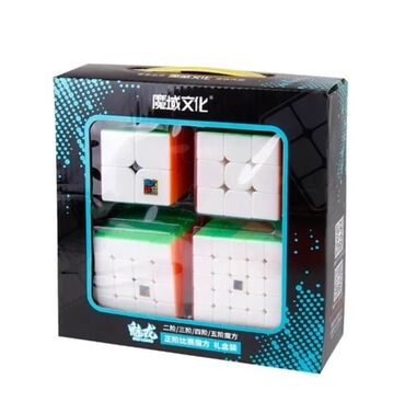 детские игрушки ош: Подарочный набор кубиков рубика от фирмы "moyu" два набора: 1) 2х2х2