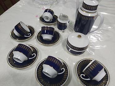 tefal caydan: Qəhvə dəsti, rəng - Göy — 3