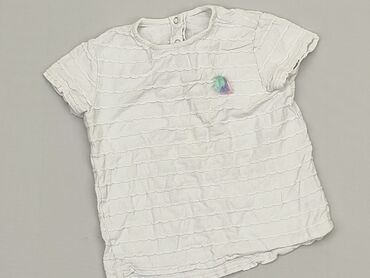 biała koszula lniana: T-shirt, 9-12 months, condition - Fair