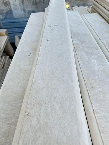 Фасадные плиты Сары-Таш (Травертин): Отборные балясины,тумбы,перила из 2 го слой сары таша все в один цвет — 6