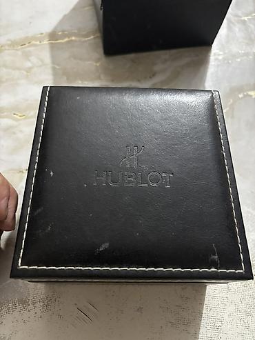 smart saatlar uşaq ucun: Hublot qol saatı – orijinal qutusu və kitabçası ilə - Korpus: qızılı — 2