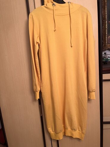 haljine xl veličine: 9Fashion Woman XL (EU 42), color - Yellow, Oversize, Long sleeves