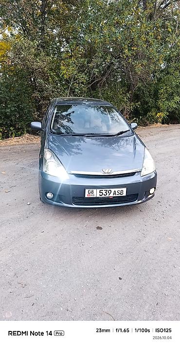 Toyota: Toyota WISH: 2003 г., 1.8 л, Автомат, Бензин, Вэн/Минивэн — 1