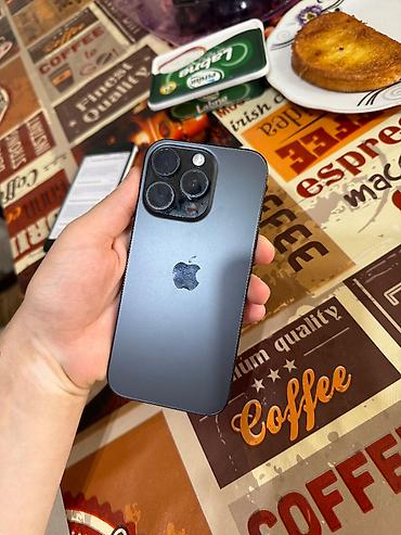 iphon se: IPhone 16 Pro, 128 GB, Qara, Barmaq izi, Simsiz şarj, Face ID — 1