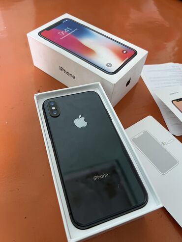 apple iphone 4s 64gb: IPhone X, Новый, 64 ГБ, Черный, Зарядное устройство, Защитное стекло, Коробка, 100 %