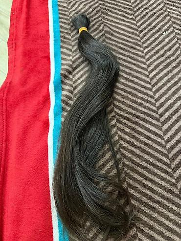 işlənmiş elfbar: Tebii saç, bayasız, işlənməmiş. Uzunluq: 47sm. Çəki: 50qr. Yaxşı — 1