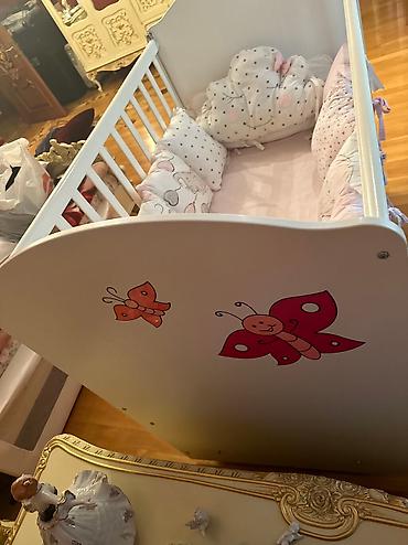 beşik matrası: Happy Baby magazasinan alinib(500 azn alinib) Bahali — 2