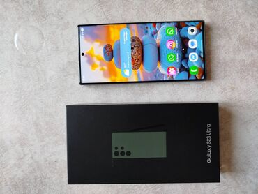 samsun j8: Samsung Galaxy S23 Ultra, 256 GB, rəng - Yaşıl, Barmaq izi