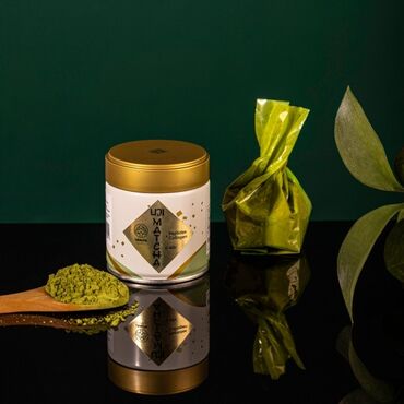 Витамины и БАДы: Японский чай UJI MATCHA (с пептидами коллагена) Чай высшего