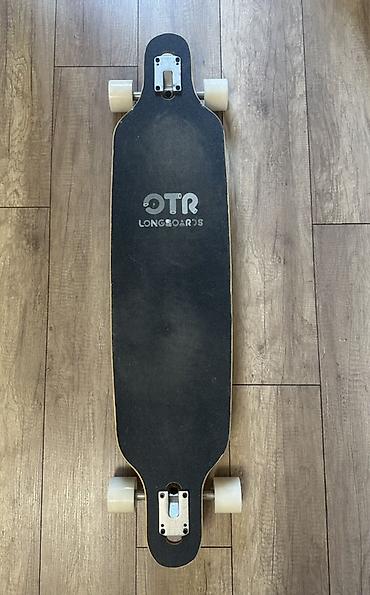 Балдар скейттери: Лонгборд OTR Longboards б/у - Тип: дроп‑сквозной (drop-through) — 3