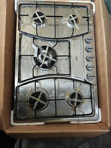 baking oven: Газовая печь, Новый, Встраиваемая, цвет - Серебристый, Полная оплата — 1