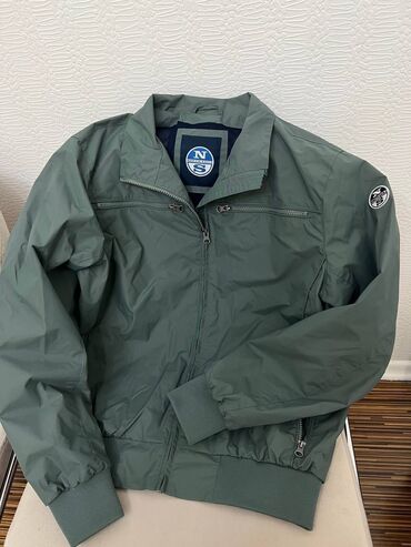 the north face куртка мужская: Куртка S (EU 36), цвет - Зеленый