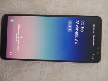 galaxy a8: Samsung Galaxy A8 2018, 32 GB, rəng - Göy, İki sim kartlı, Face ID, Sensor