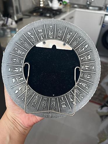 tema sekilleri: Misir temalı bədii dekorativ boşqab - Material: metal ərintisi (antik — 2