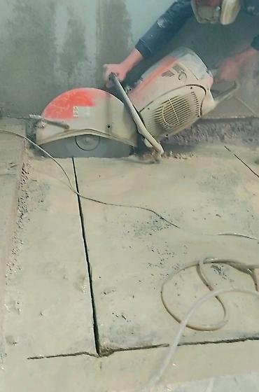 Beton işləri: Beton kəsmə xidməti deşmə servisi Beton kesen beton kesimi beton — 2
