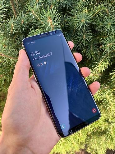 ender s: Samsung Galaxy S8, Б/у, 64 ГБ, цвет - Серебристый, 2 SIM — 2