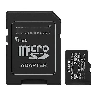 Memorijske kartice za kamere: MicroSD memorijska kartica 256GB + SD adapter - Tip: microSDXC (sa SD — 2