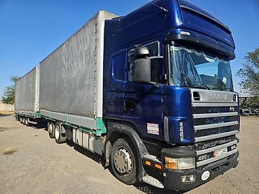 транс: Тягач, Scania, 2004 г., Тентованный — 2
