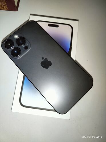 айфон реплика 14: IPhone 14 Pro Max, Б/у, 256 ГБ, Черный, Зарядное устройство, Защитное стекло, Чехол, 100 %