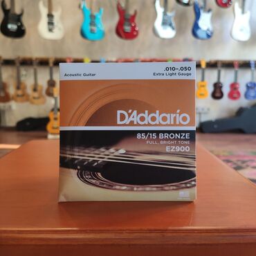 musiqi merkezleri: Akustik gitara simləri Daddario EZ900 Həm yeni başlayanlar, həm